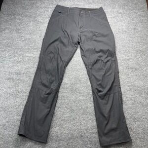 Kuhl Renegade Rock Pants Mens 32x32 Charcoal Gray Hiking Climbing Style 5120